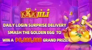 Basagin ang golden egg para manalo ng ₱8,888,888 grand prize!