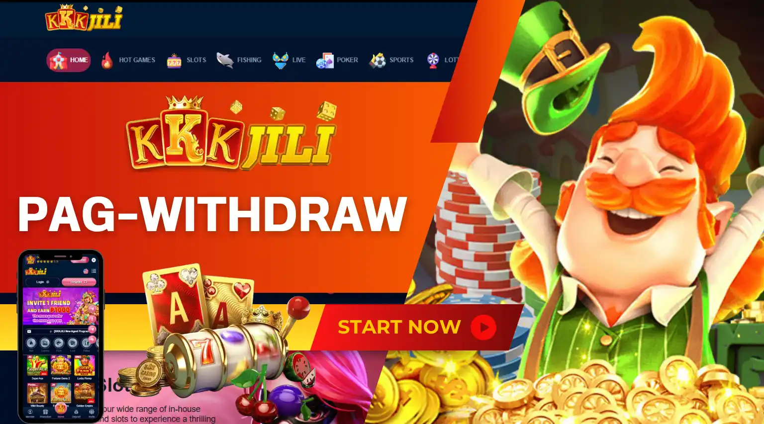 Mag-withdraw ng Pera sa KKKJILI